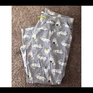 Old Navy Christmas Cat Pajama Pants